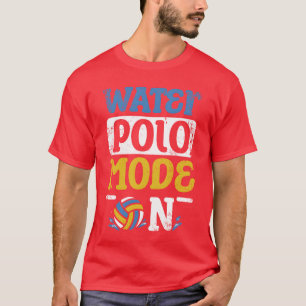 Camiseta Esportes modo de Pólo Aquático em amigos da famíli