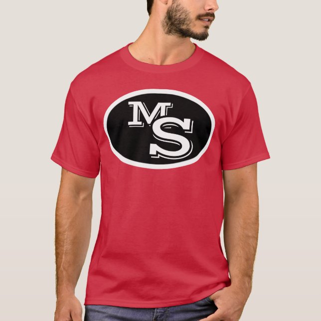 Camiseta Esportes Ms vintage (Frente)