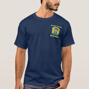 Camiseta Esportes musicais do cão da costa oeste