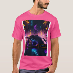 Camiseta Esportes Néon Escuros na Cidade Neon Japonesa 26