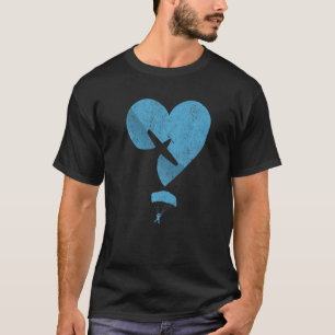 Camiseta Esportes Radicais de Paracaidismo Engraçado Adrena
