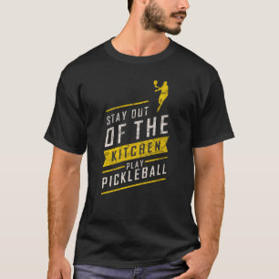 Camiseta Esportes Retro Engraçados De Cozinha De Picklebal