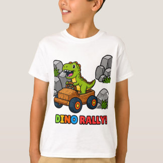 Camiseta Esportiva Dino Rally Kids – Corrida Diver
