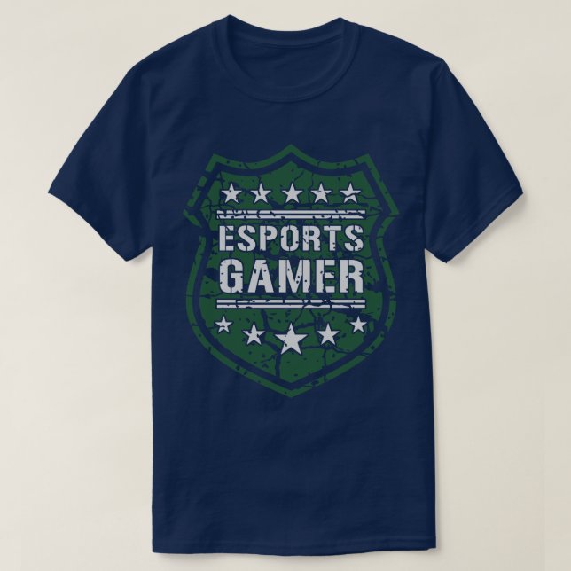 Camiseta Esports Gamer (Frente do Design)