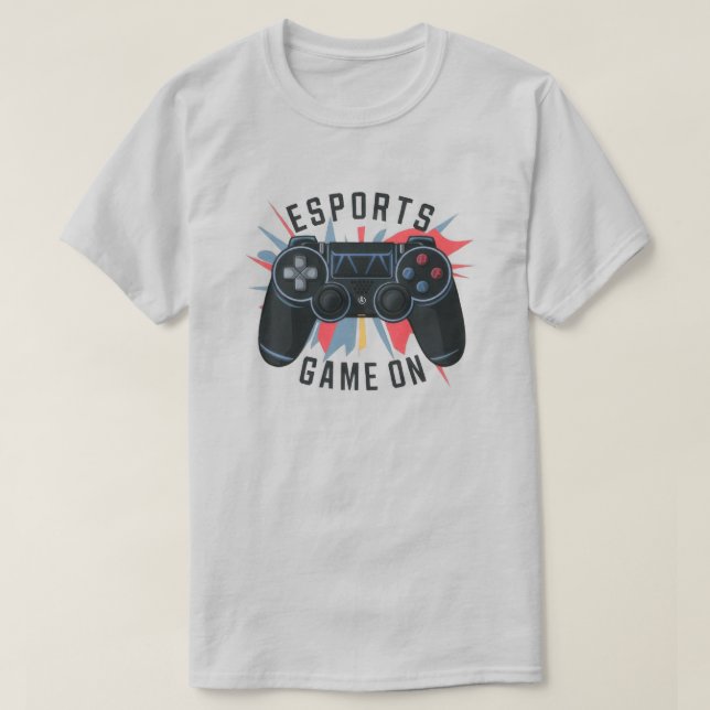 Camiseta Esports Gamer (Frente do Design)