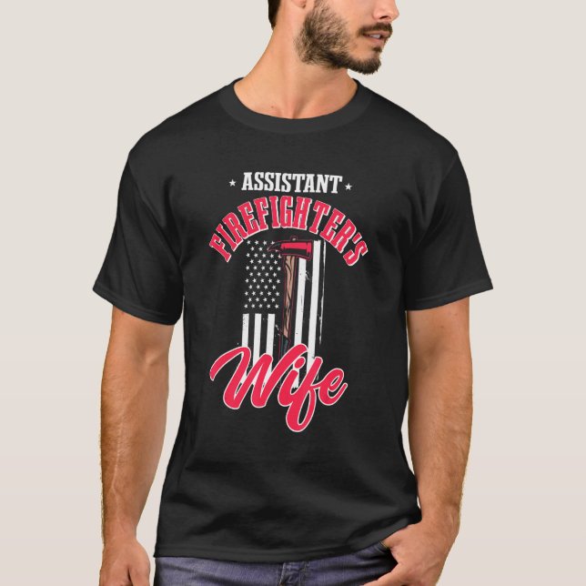 Camiseta Esposa 4t do Comandante de Bombeiros Assistente (Frente)