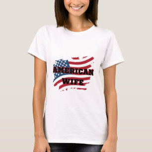 Camiseta Esposa Americana