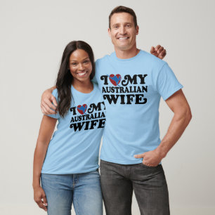 Camiseta Esposa australiana