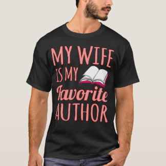 Camiseta Esposa Autora Escritora Romance Mistério Fantasia