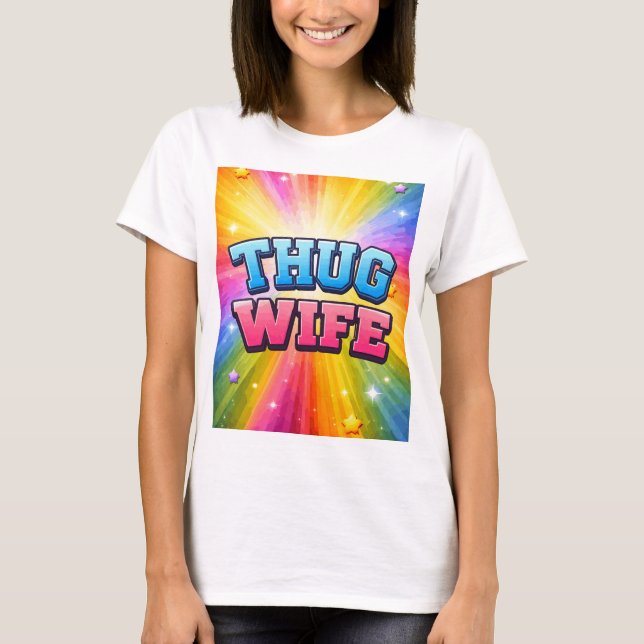 Camiseta Esposa Bandida (Frente)