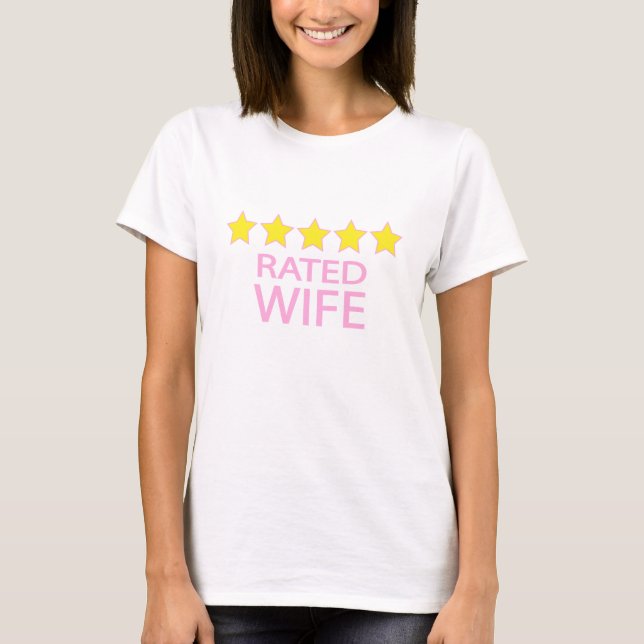 Camiseta Esposa Cinco Estrelas (Frente)