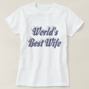 Camiseta Esposa com T-Shirt de cinza