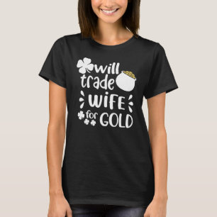Camiseta Esposa Comercial De Piadas Familiares Para Dourada