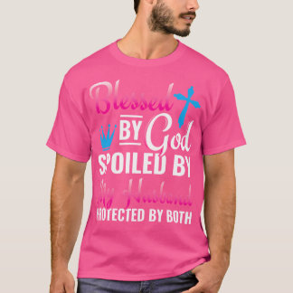 Camiseta Esposa Cristã Jesus Abençoada Por Deus Irritada Po