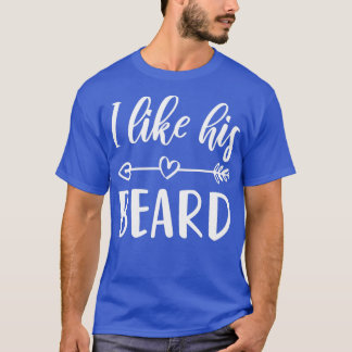 Camiseta Esposa De Marido Carborado Como Sua Barba