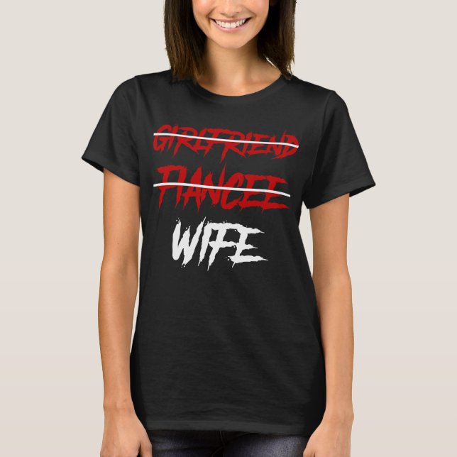 Camiseta Esposa de namorada (Frente)