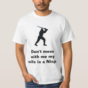 Camiseta Esposa de Ninja