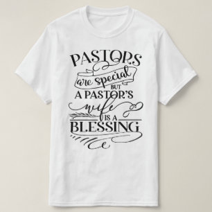 Camiseta Esposa de Pastor é bênção
