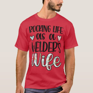 Camiseta Esposa De Soldador De Soldador De Soldadura