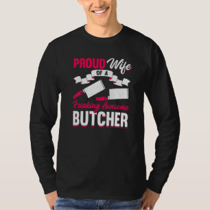 Camiseta Esposa do Açougueiro Loja de Açougue Mercado de Ca