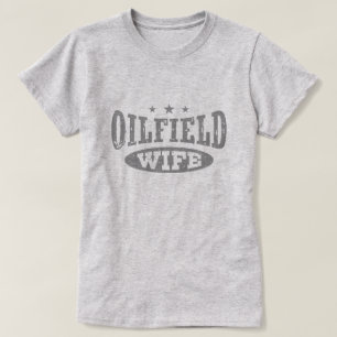 Camiseta Esposa do campo petrolífero