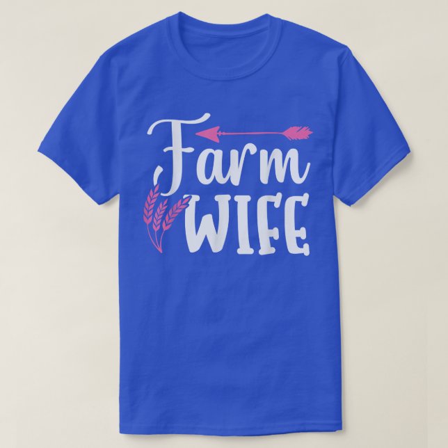 Camiseta Esposa do fazendeiro (Frente do Design)