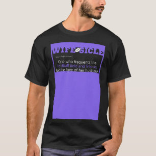 Camiseta Esposa do Jogador de Futebol Definição de Wifesicl