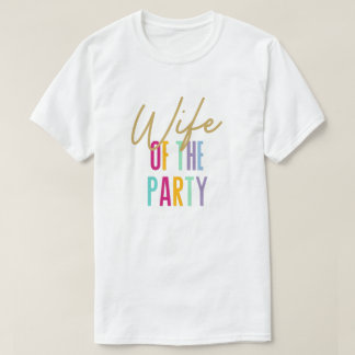Camiseta Esposa do Partido Bachelorette Shirts
