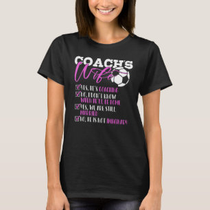Camiseta Esposa do Treinador de Futebol