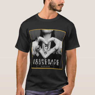 CAMISETA ESPOSA DOMÉSTICA DESESPERADA / COBRIR DE ÁLBUM -