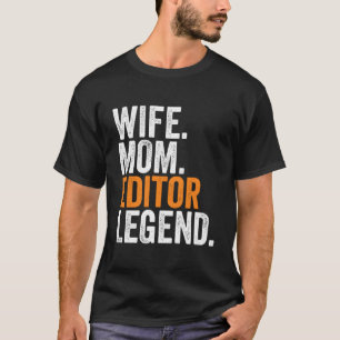 Camiseta Esposa Editora De Lenda, Escritório De Ocupação En
