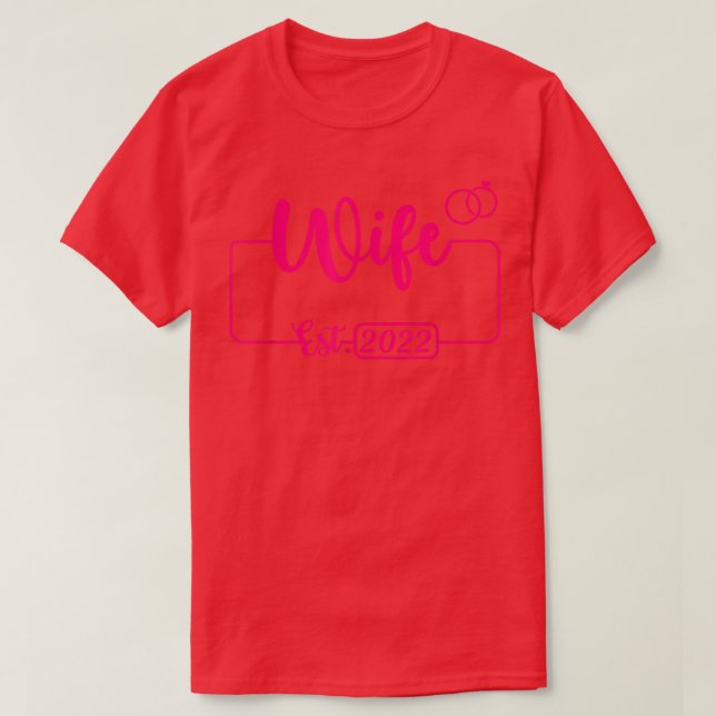 Camiseta Esposa Est (Frente do Design)