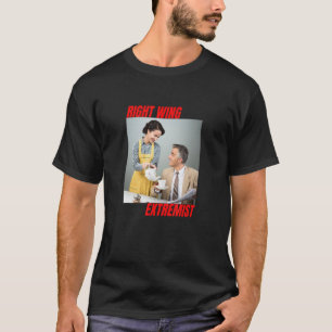 Camiseta Esposa Extremismo Extremismo Da Direita Cof