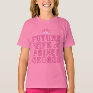 Camiseta Esposa futura do príncipe George
