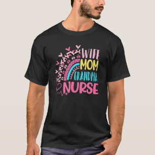 Camiseta Esposa Mãe Avó Enfermeira Dia das Enfermeiras Mãe