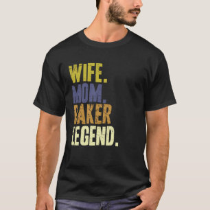 Camiseta Esposa Mãe Baker Mãe