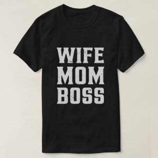 Camiseta Esposa Mãe Chefe