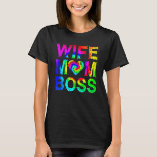Camiseta Esposa Mãe Chefe Diretor Executivo Empresa Proprie