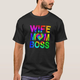 Camiseta Esposa Mãe Chefe Diretor Executivo Empresa Proprie