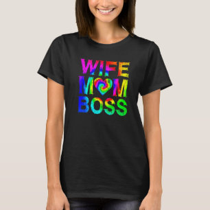 Camiseta Esposa Mãe Chefe Diretor Executivo Empresa Proprie