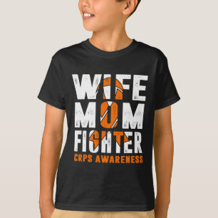 Camiseta Esposa Mãe Combatendo Crps Consciência