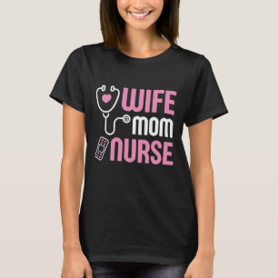 Camiseta Esposa Mãe Enfermeira