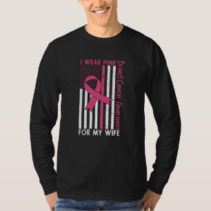 Camiseta Esposa Mãe Família Correspondendo Presente de Canc