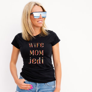 Camiseta Esposa Mãe Jedi