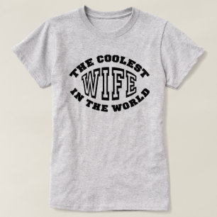 Camiseta Esposa mais legal