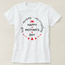 Esposa Mamãe Nosso Tudo Fofo Dia das Mães Doce