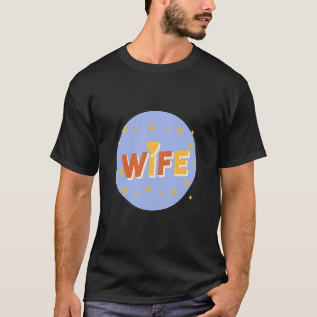 Camiseta Esposa Marido Casamento Casal Casado (Frente)