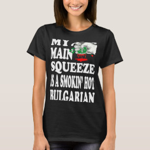 Camiseta Esposa Namorada da Bulgária Matchin