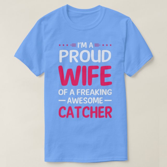 Camiseta Esposa Orgulhosa De Capacitador Incrível (Frente do Design)