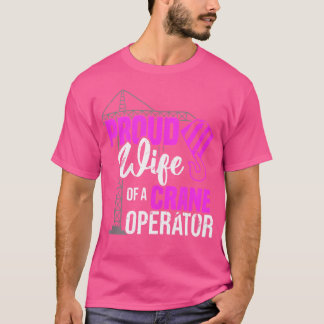 Camiseta Esposa Orgulhosa De Construção De Uma Gruta De Ope